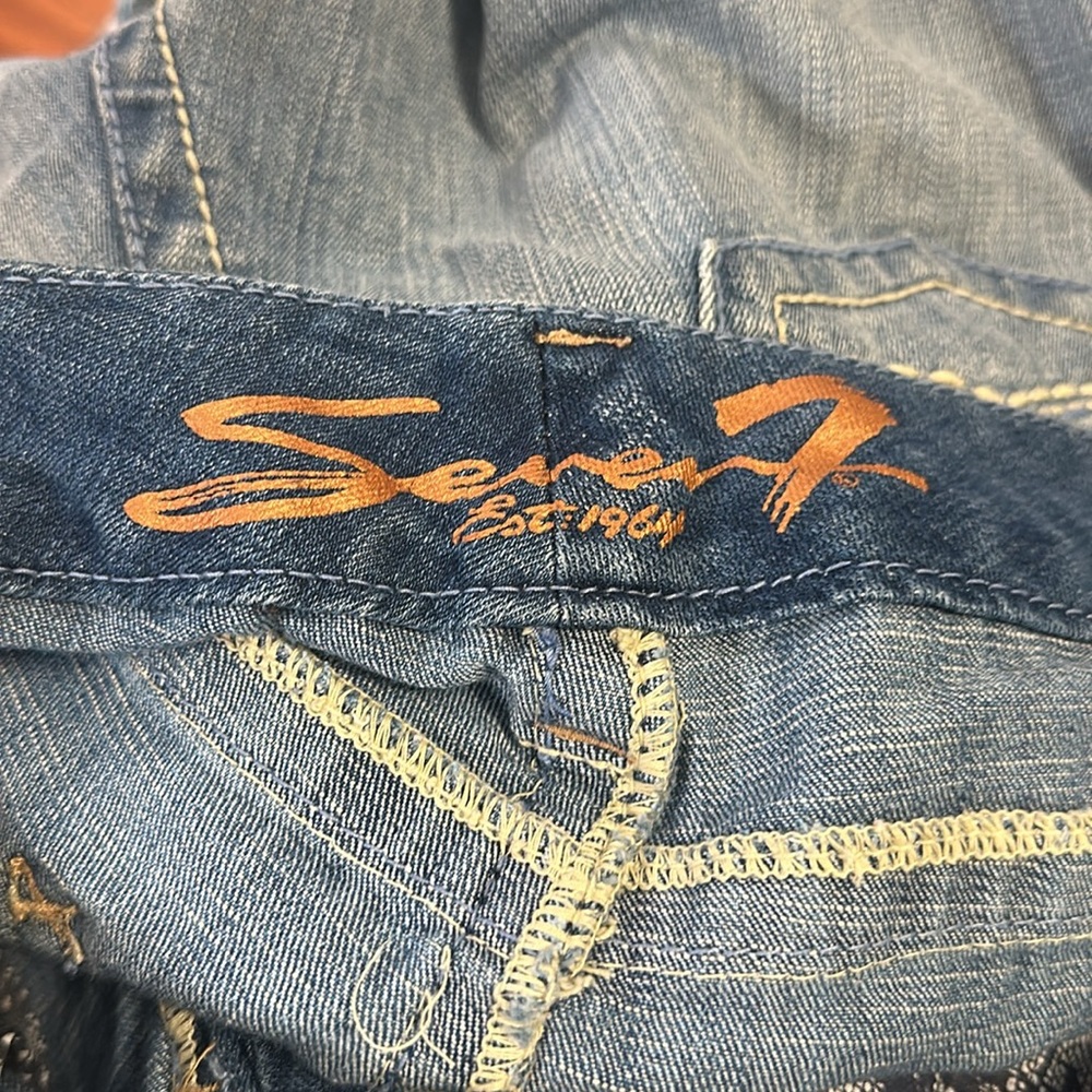 Seven7 Luxe denim shorts size 16 - Picture 3 of 5